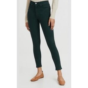 VERONICA BEARD Debbie Skinny High Rise Jeans Evergreen Wash Size 29